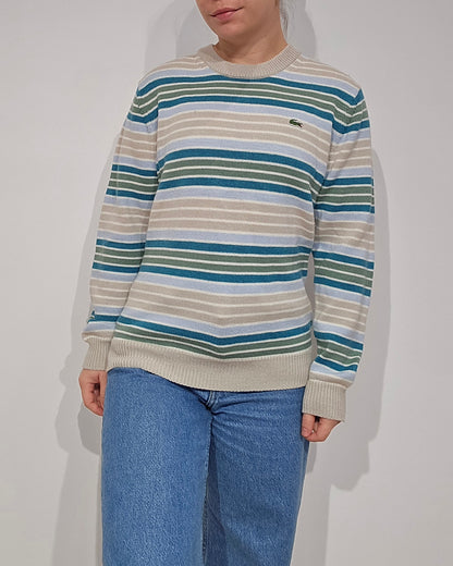 Pull à rayures des années 90' - XS