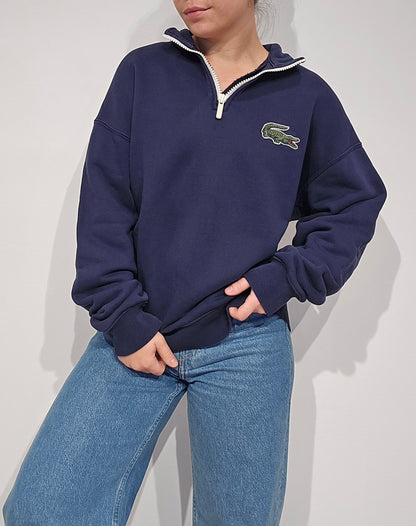 Pull camionneur bleu marine moderne - M/L