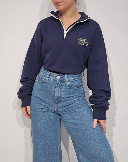Pull camionneur bleu marine moderne - M/L