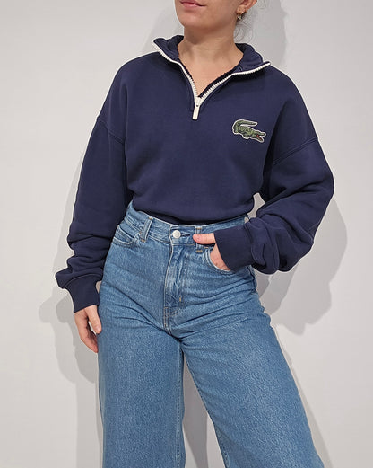 Pull camionneur bleu marine moderne - M/L