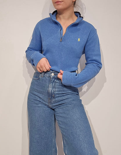 Pull camionneur bleu ciel - XS