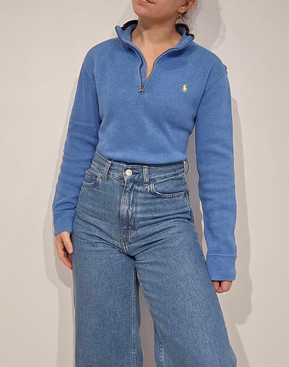 Pull camionneur bleu ciel - XS