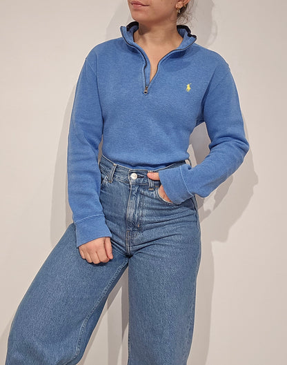 Pull camionneur bleu ciel - XS