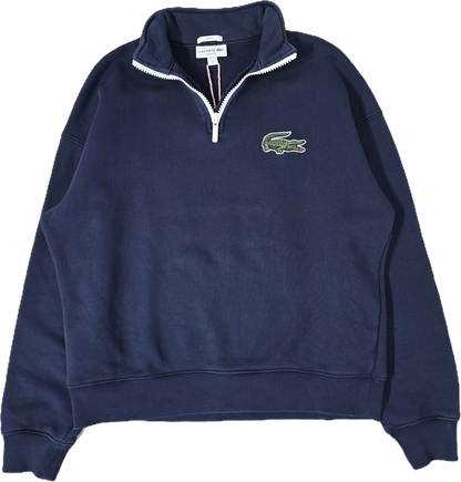 Pull camionneur bleu marine moderne - M