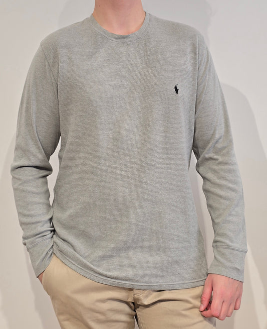Pull léger en coton gris - XXL