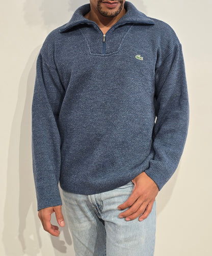 Pull camionneur en laine bleu des années 90'- M