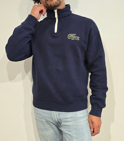 Pull camionneur bleu marine moderne - M