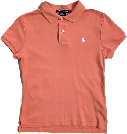 Polo en coton orange - S/M