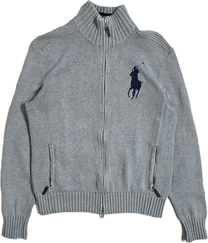 Veste en coton gris - S