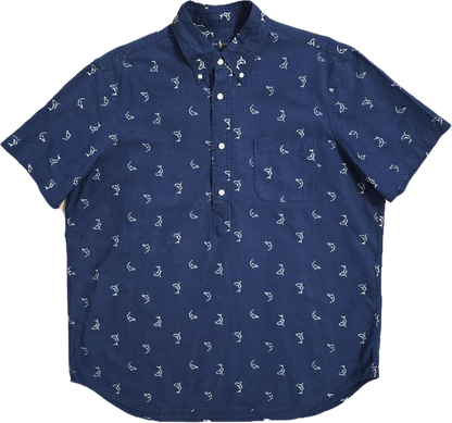 Chemisier en coton à motifs - L