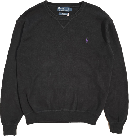 Sweat en coton noir - L