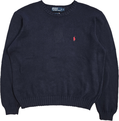 Pull en maille marine - L
