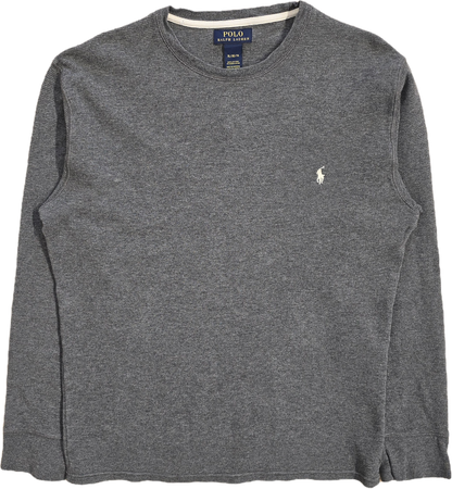 Pull léger en coton gris - XL