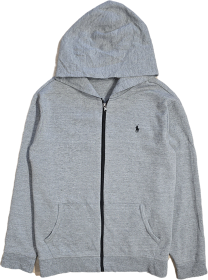 Veste à capuche en coton gris  - XXL
