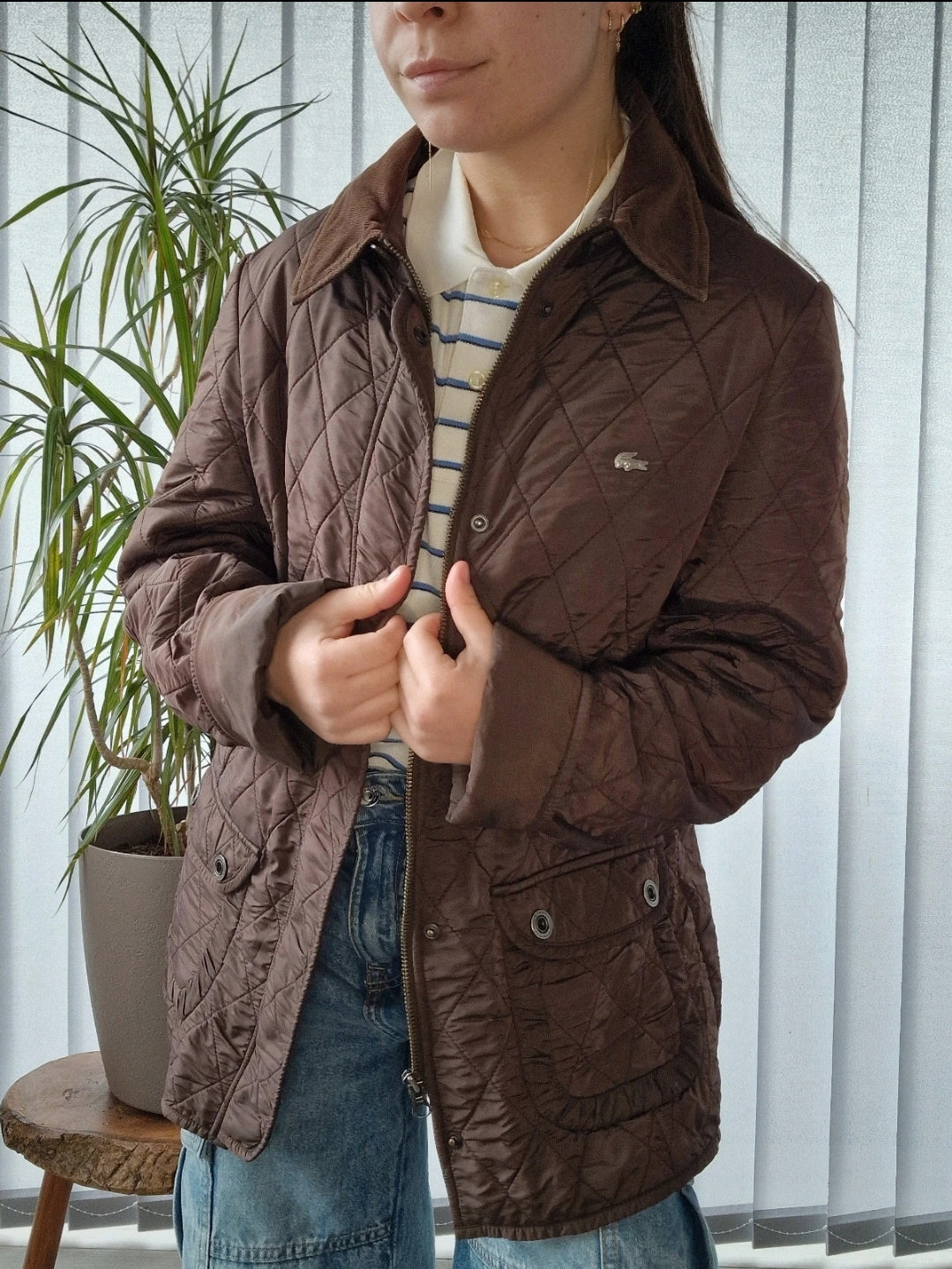 Veste matelassée marron - M/38