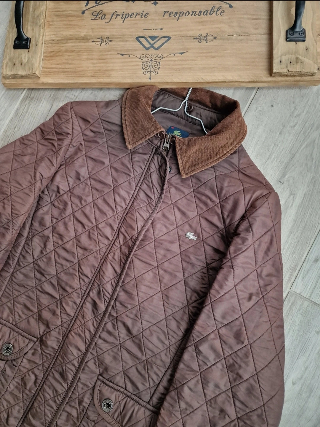 Veste matelassée marron - M/38