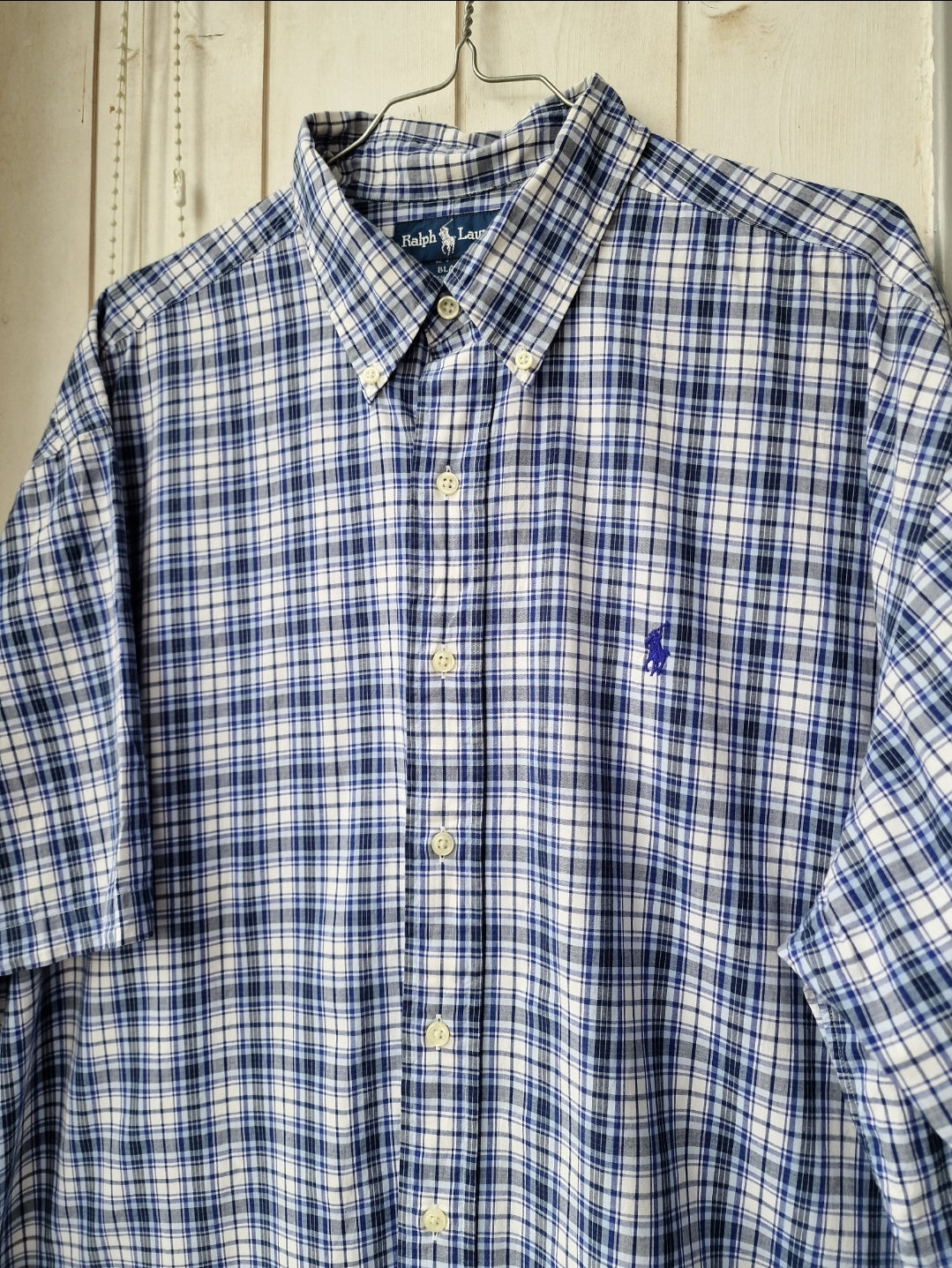 Chemise MIXTE à carreaux Ralph Lauren - XL/42