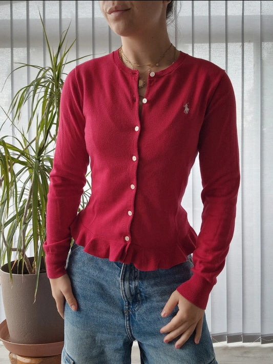 Cardigan rouge - XS/S