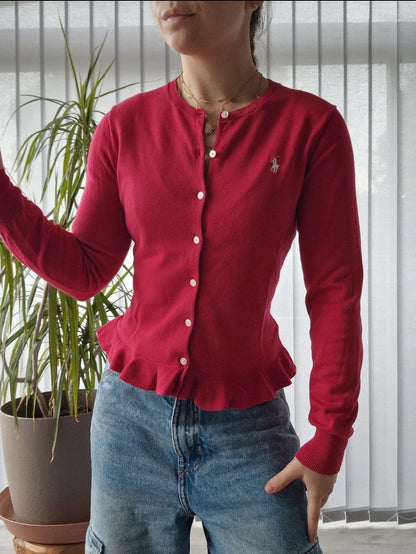 Cardigan rouge - XS/S