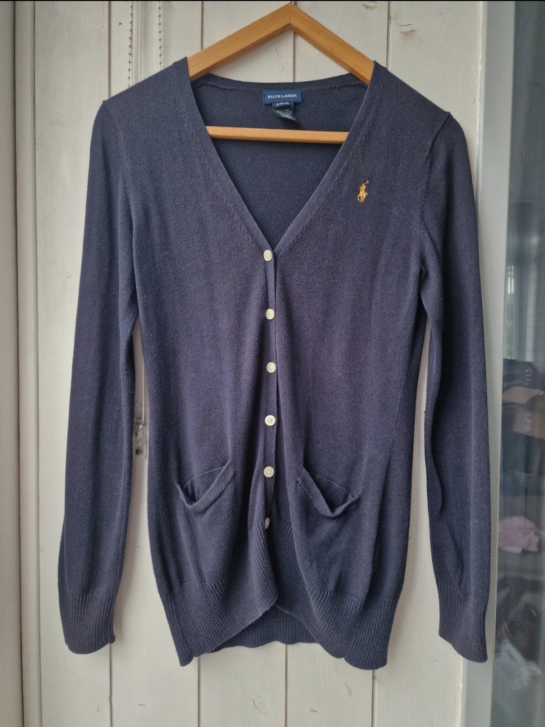 Cardigan bleu foncé - S/36