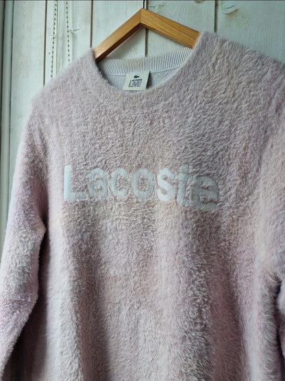 Pull en moumoute douce rose clair - L/XL