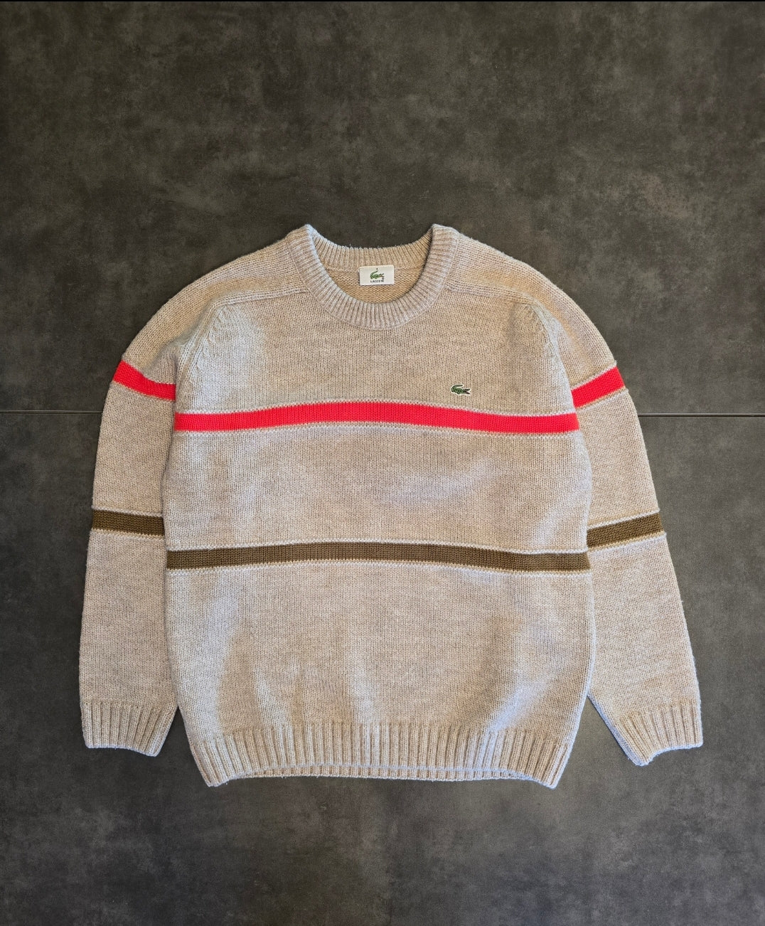Pull col rond en maille des années 90' - S/M