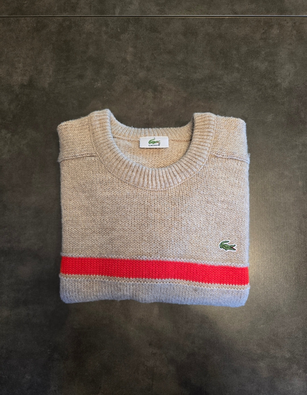 Pull col rond en maille des années 90' - S/M