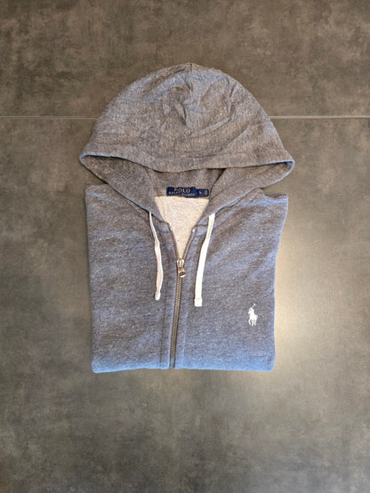 Sweat à capuche gris - L